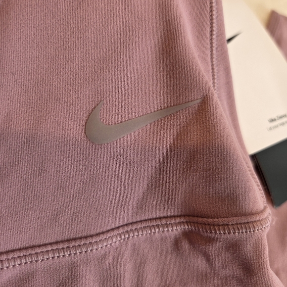 Nike Zenvy DRI-FIT leggings Size XSmall dusty rose/mauve New Training High Rise - Picture 3 of 12